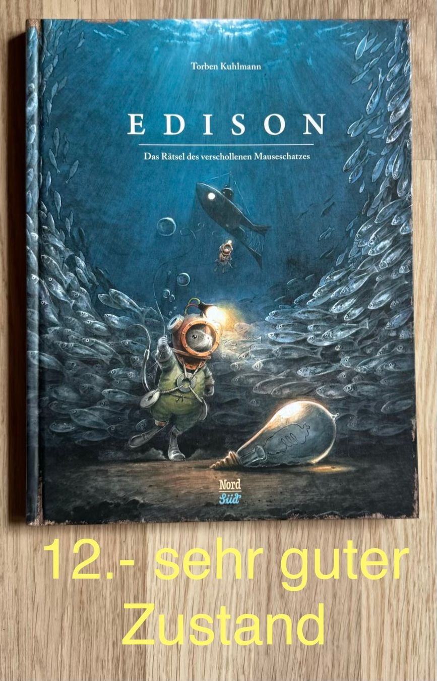 Bücher: Edison. Das Rätsel des verschollenen Mausschatzes – Neu (gemäss Beschreibung) aus Würenlingen von Daiaio