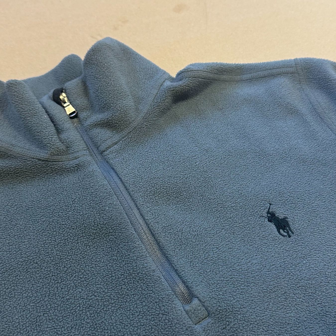 Polo Ralph Lauren Maglioni & Felpe: Polo Ralph Lauren performance grey fleece sweatshirt pull – Usato da St. Gallen venduto da sourced_limited 1