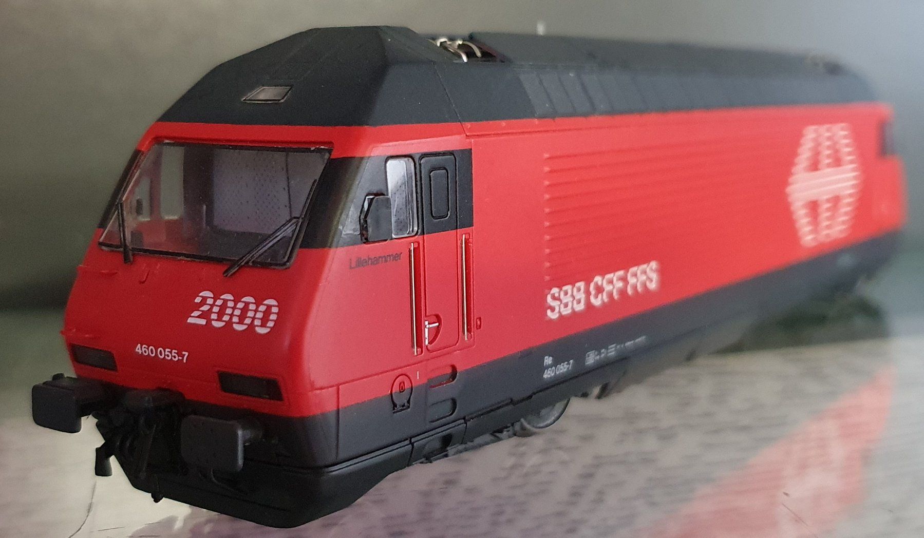 Locomotive Roco Ho RE 460 SBB CFF FFS Croix Rouge - Digitale DCC - Neuve