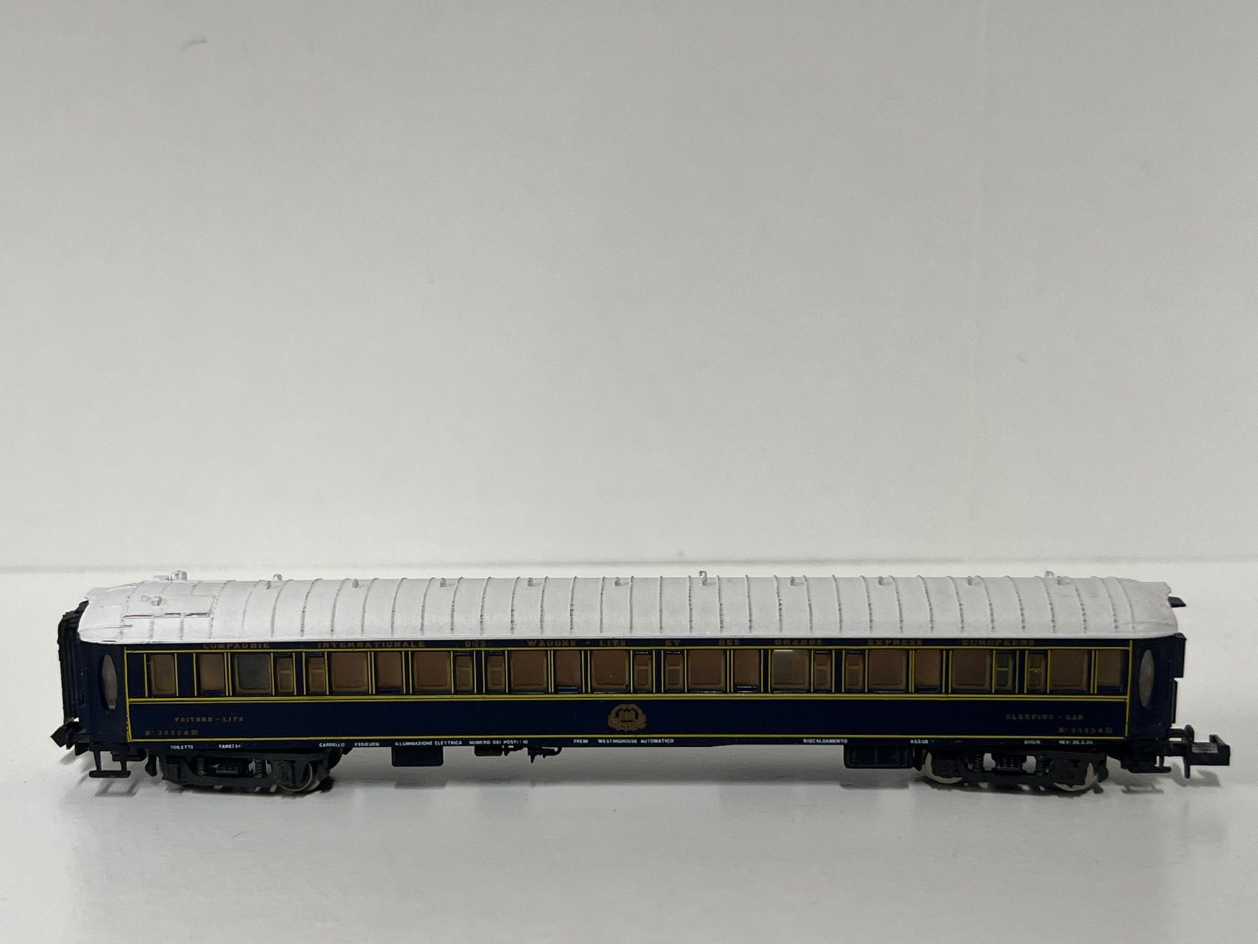 Rivarossi Modelleisenbahnen: Rivarossi Spur N CIWL – Gebraucht aus Geroldswil von TopTrain54
