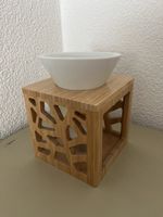 Aroma Lampe, Diffuser, Windlicht - Bambusholz