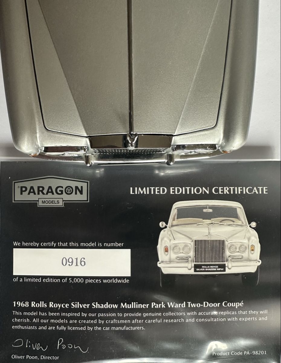 Rolls Royce Modellini d'auto: Model 1:18 Rolls Royce Silver Shadow  – Nuovo (secondo la descrizione) da Bern venduto da chr_ln86 8