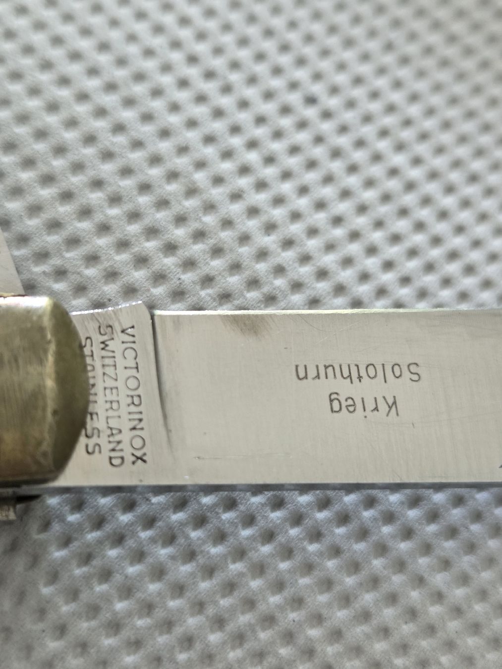 Victorinox Coltelli tascabile: Alte Victorinox Sackmesser  – Usato da Dietikon venduto da Allegra34 9
