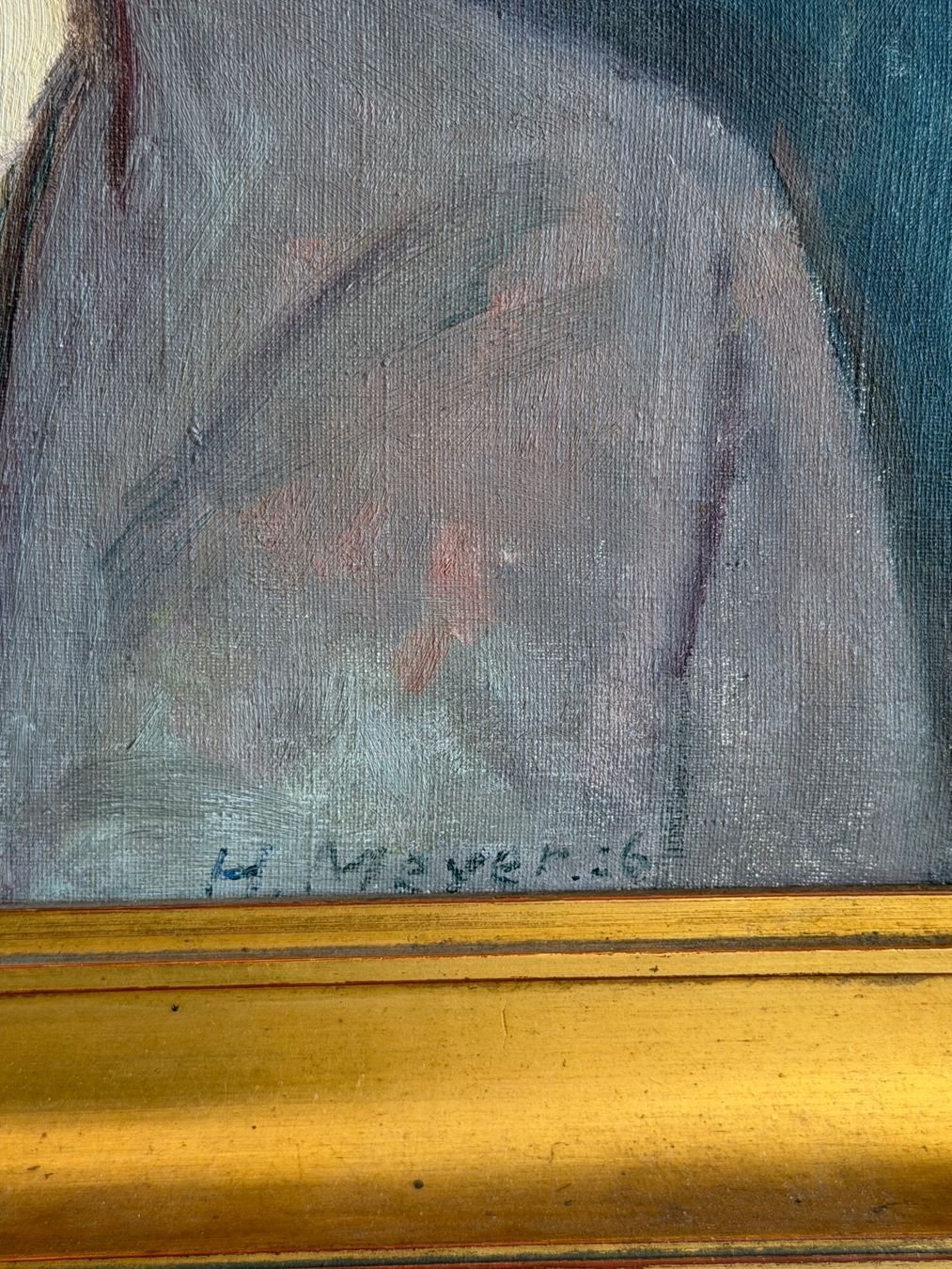 Dipinti: Hermann Meyer 1878 -1981 Original Gemälde – Usato da Basel venduto da PAUL_ART 4