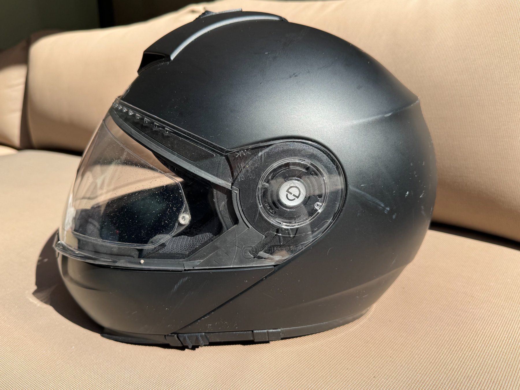 Schuberth Caschi & visiere: Schuberth C3 PRO Klapphelm Gr. 54/55 +  Kommunikationssystem – Usato da Emmetten venduto da jcc_ric 1