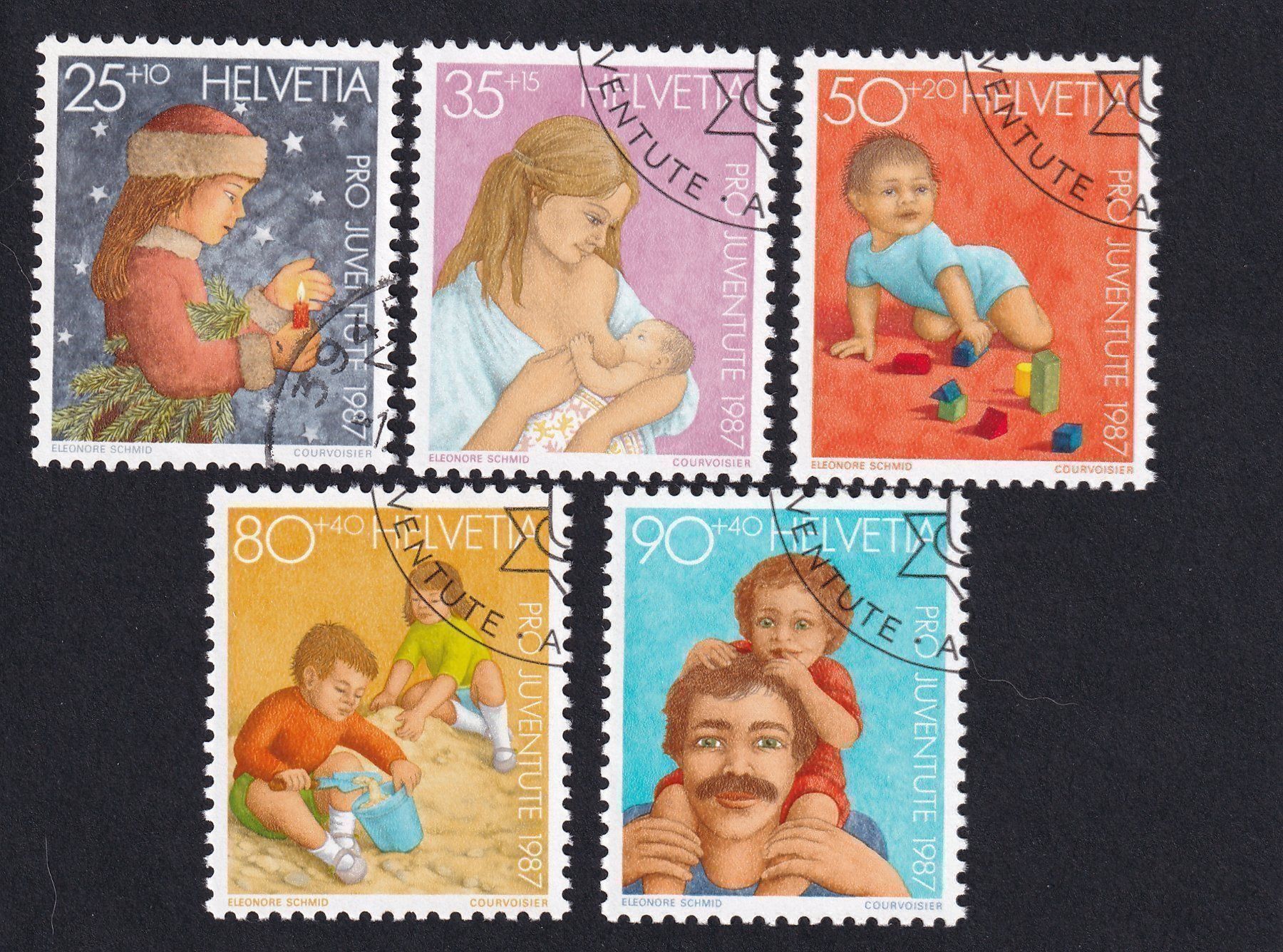 Tutti i francobolli: PJ 1987 – Usato da Rotkreuz venduto da sheyenne72
