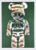 Death NYC Ltd Ed Pop Art Druck " Rolex Bearbrick