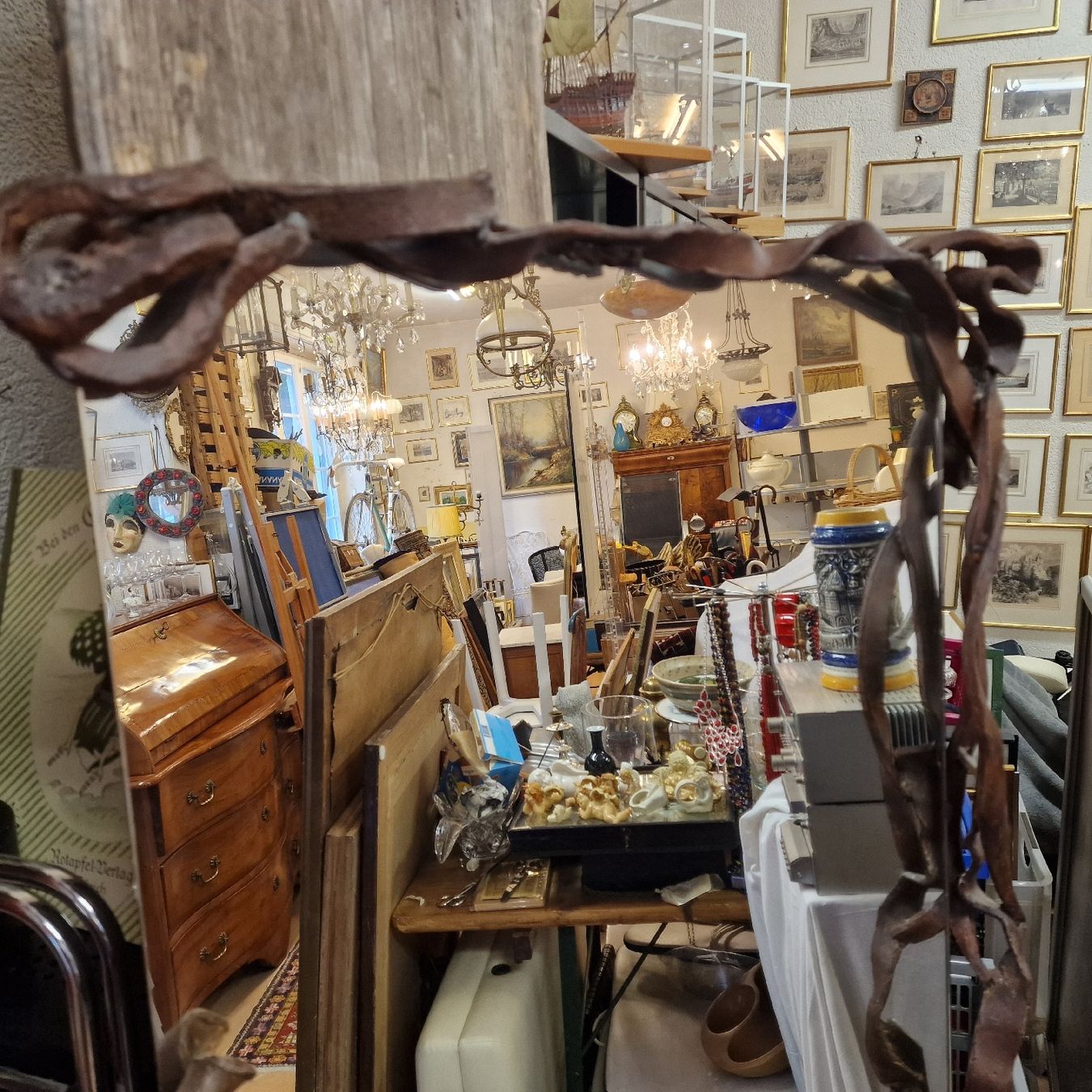 Specchi: artFall Spiegel, Unikat, Vintage Design – Usato da BERN venduto da Intarsia 3