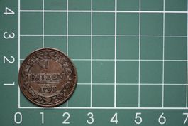 kantonsmünze helvetische republik 1 batzen 1799
