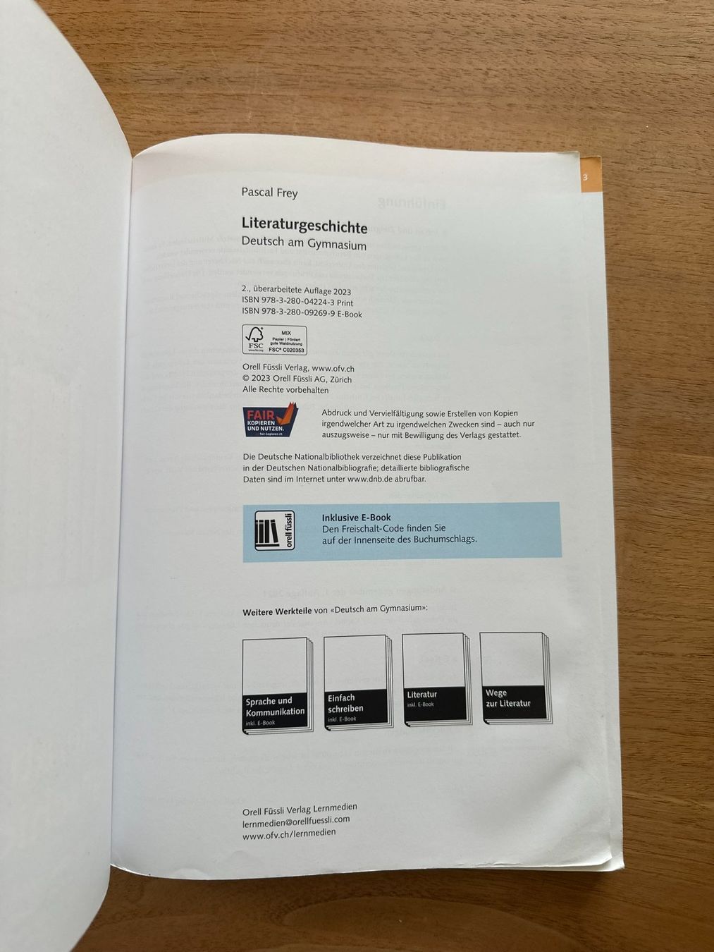 Libri: Literaturgeschichts-Buch – Usato da Egolzwil venduto da l_v5df 1