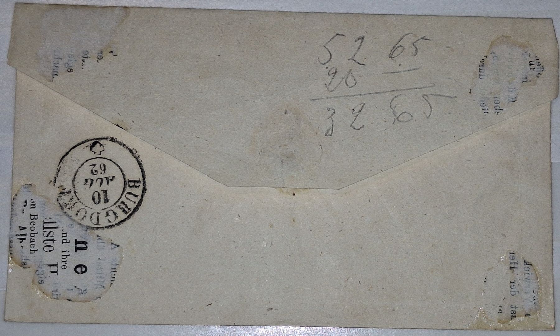 Tutti i francobolli: Strubelbrief Langnau 25G  – Usato da Balgach venduto da SIMEON27 2