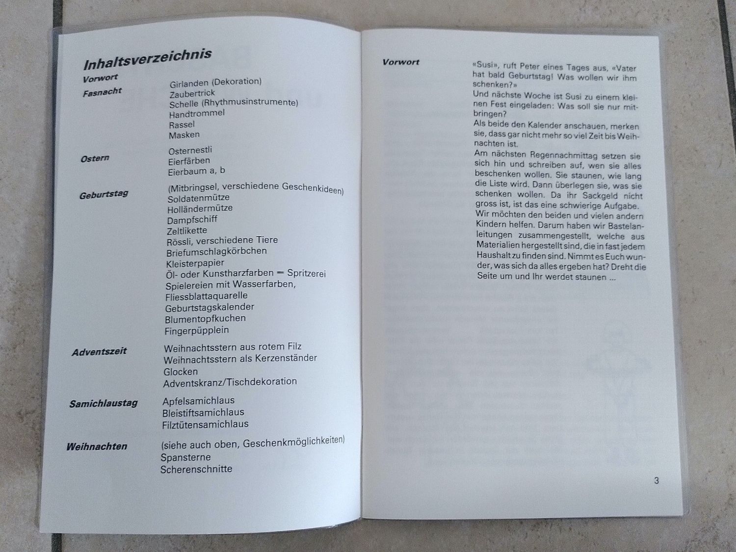 Libri: BASTLE UND WERCHE/ SJW/ DORIS BEUTLER – Usato da Brugg AG venduto da olamim 2