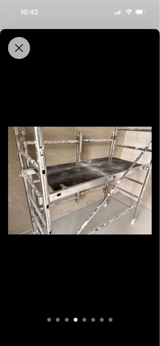 Ponteggi: Aluminium Rollgerüst – Usato da Chur venduto da wen_5gjf 3