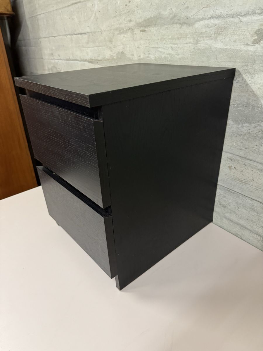 Ikea Comodini: Nachttisch Kommode Schwarz – Usato da Münchenstein venduto da Eclipse6 1