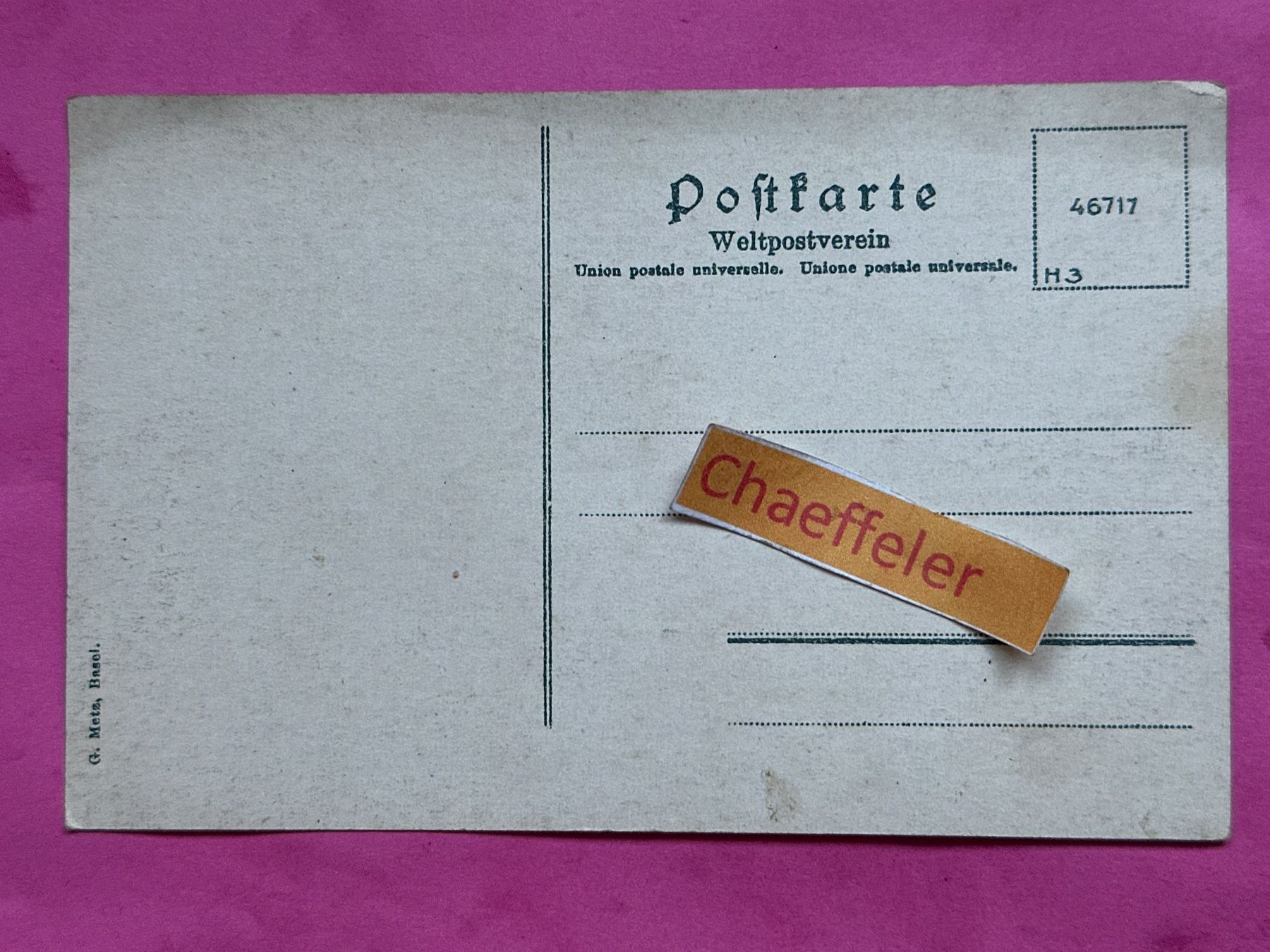 Cartoline postali: Zeppelin‘sches Luftschiff Modell 4. mit Graf Zeppelin – Usato da Zürich venduto da Chaeffeler 1