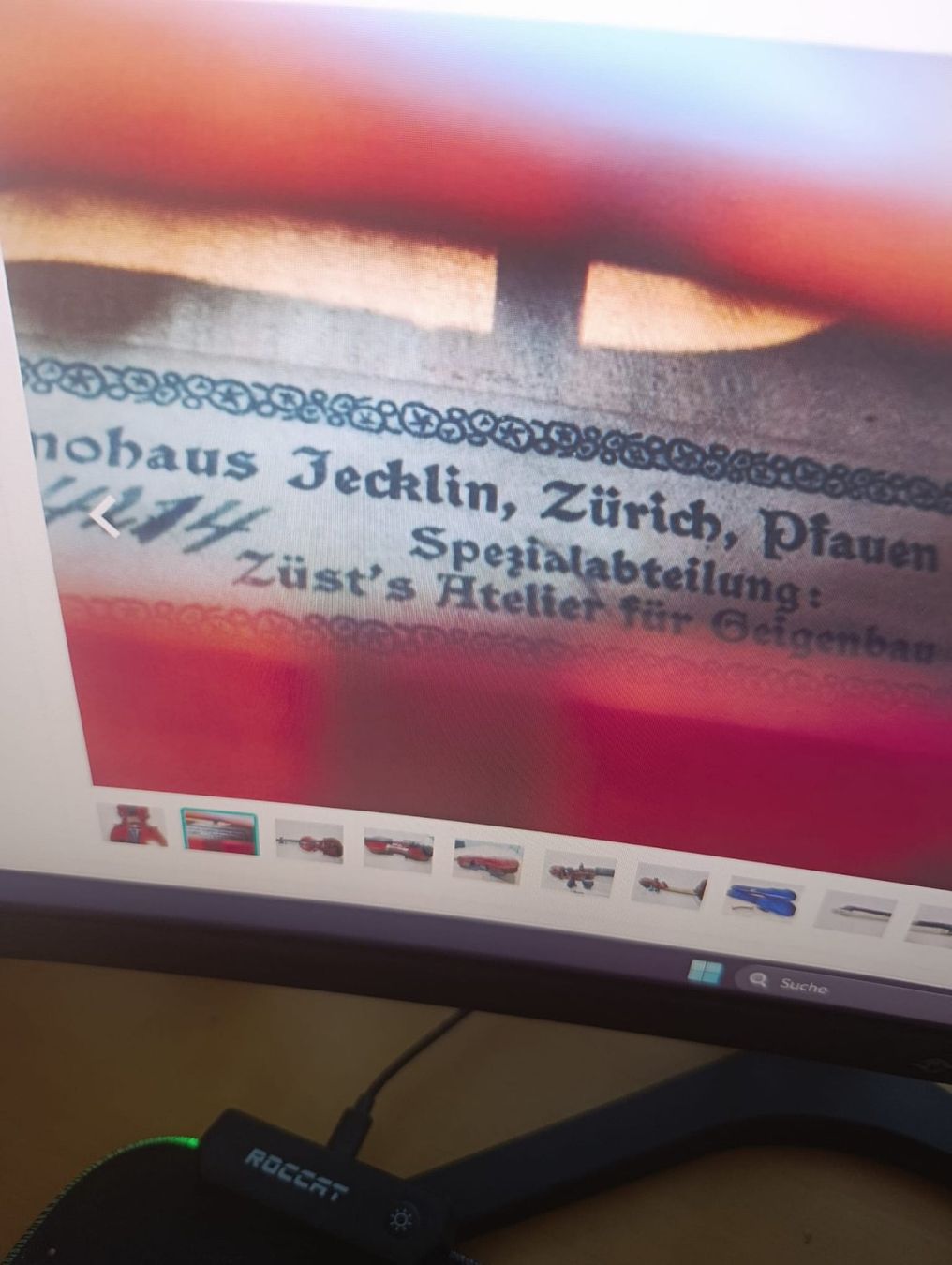 Strumenti musicali: Geige 4/4 – Usato da Grüningen venduto da Eron12 4