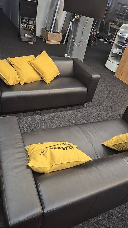 Sofas: 2x kunstleder Sofa – Gebraucht aus Kerns von Naturalpower 1