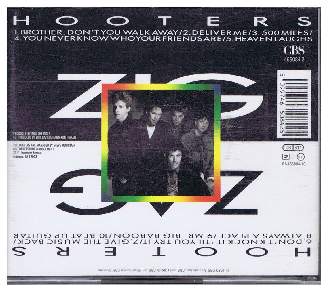 CDs: Hooters – Zig Zag – D'occasion à Unterengstringen par Lastchance 1