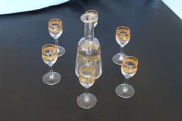 7 Teiliges Likör- oder Schnapsset  Set