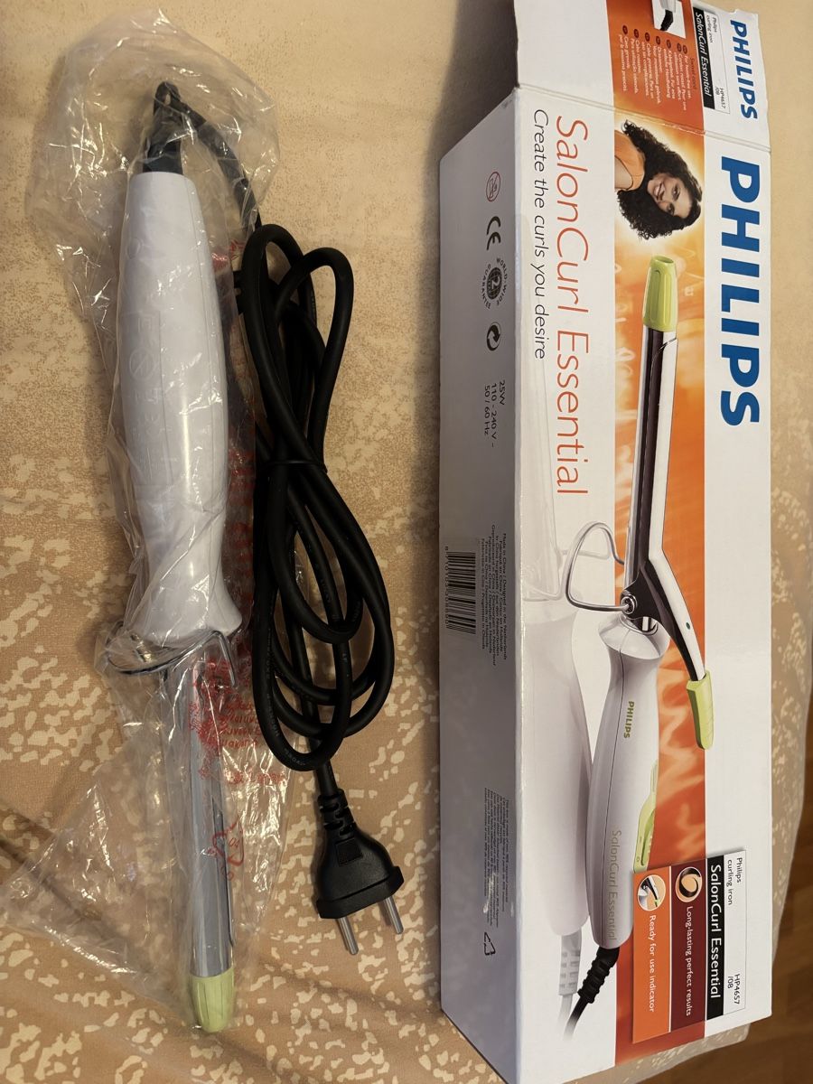 Philips Piastre & Arricciacapelli: Philips SalonCurl Essential Lockenstab Neu OVP – Nuovo e nell'imballaggio originale da Rudolfstetten venduto da Maurivv 1