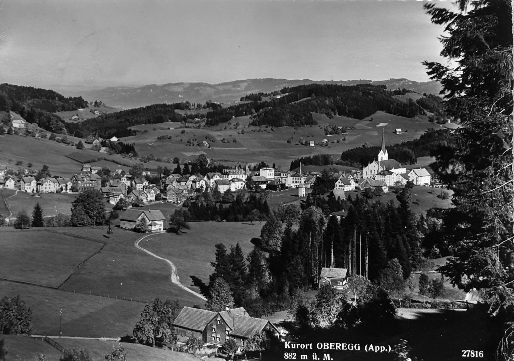Cartoline postali: Kurort Oberegg AI – Usato da Frauenfeld venduto da Merk52