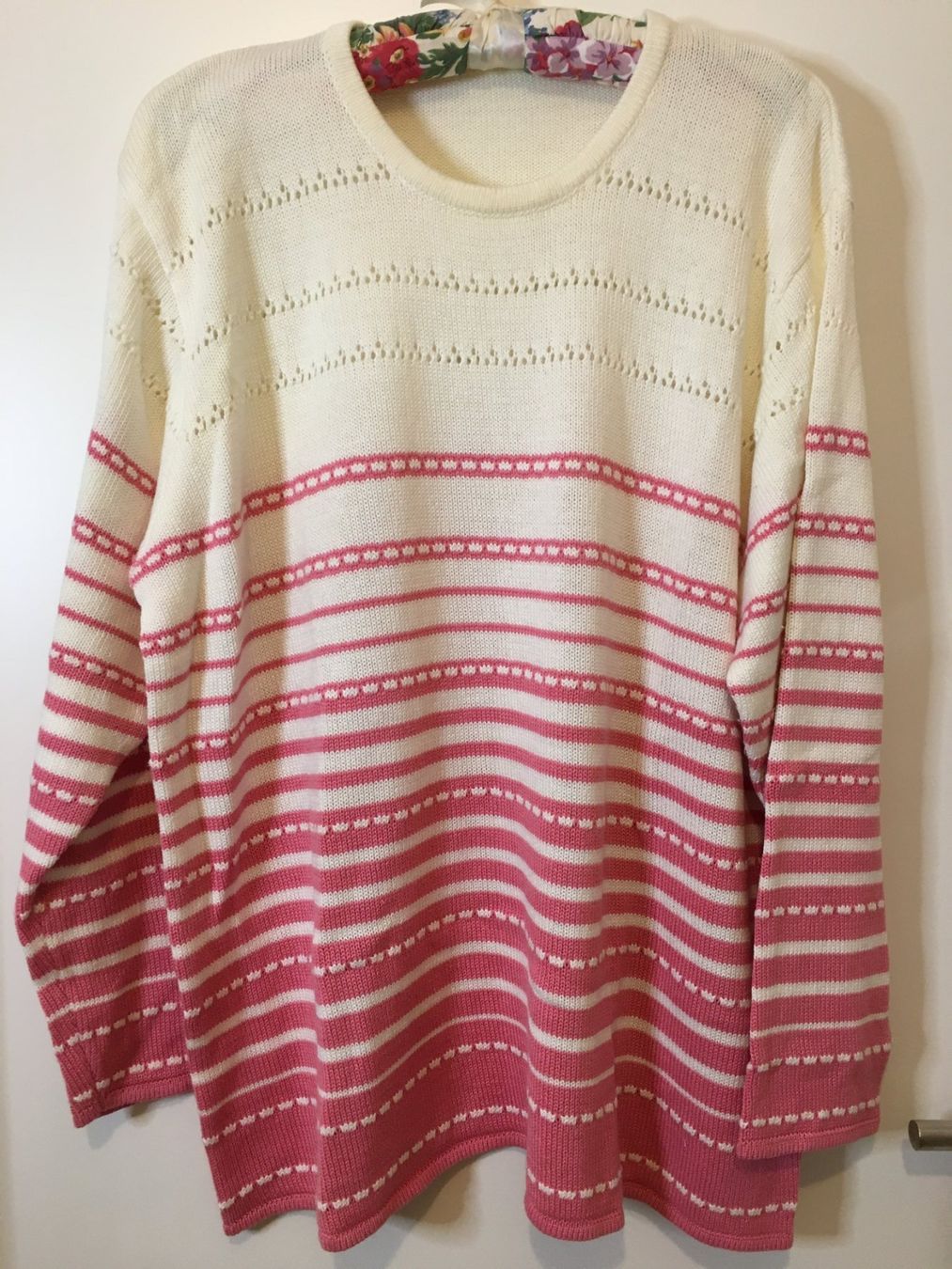 Maglioni & Felpe: Langer Damenpullover, Gr. 48, ,Rindhalsausschnitt , NEU – Nuovo (secondo la descrizione) da Heerbrugg venduto da dwfg