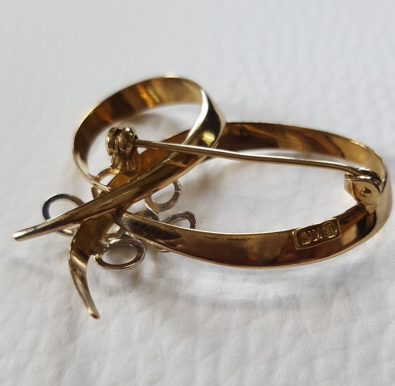 Spille & Fermagli: Gold Broche – Usato da Wald ZH venduto da Dasilver 4