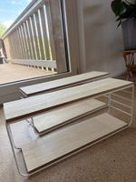 Regale 2er Set Holz Metall Weiss neuwertig