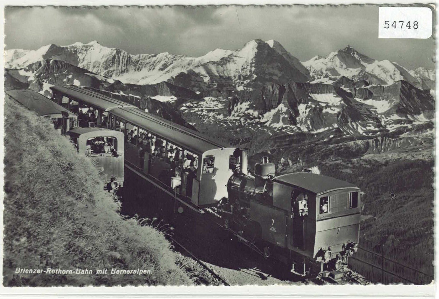 Cartes postales: Brienzer Rothorn Bahn - animee – D'occasion à Ettingen par Kartenplanet