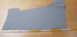 Leder hellblau / grau (echtes Nappa Rindsleder)