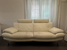 Sofa aus Echtleder 3-Sitzer