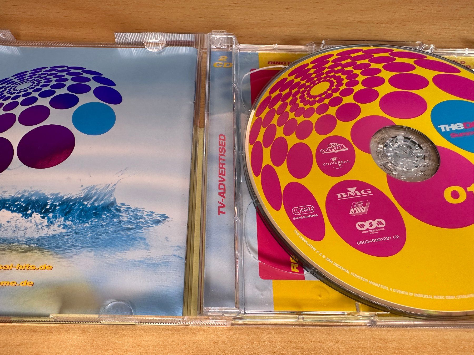 CD: Various – The Dome Summer 2004 - 2 CD – Usato da Rikon im Tösstal venduto da Alpenmutz 2