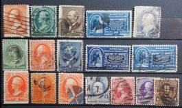 USA ex. Kat. 49-72 gest.1882/93 Kat. 210 Euro