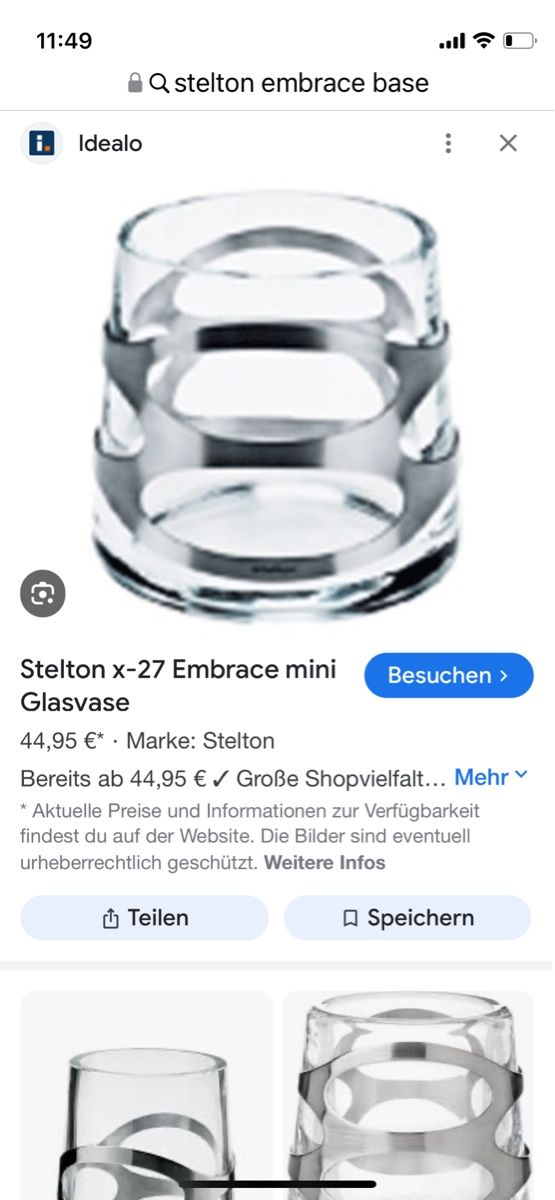 Vasi & Recipienti: Stelton Embrace Vase klein – Nuovo (secondo la descrizione) da Buchrain venduto da gisipape 1