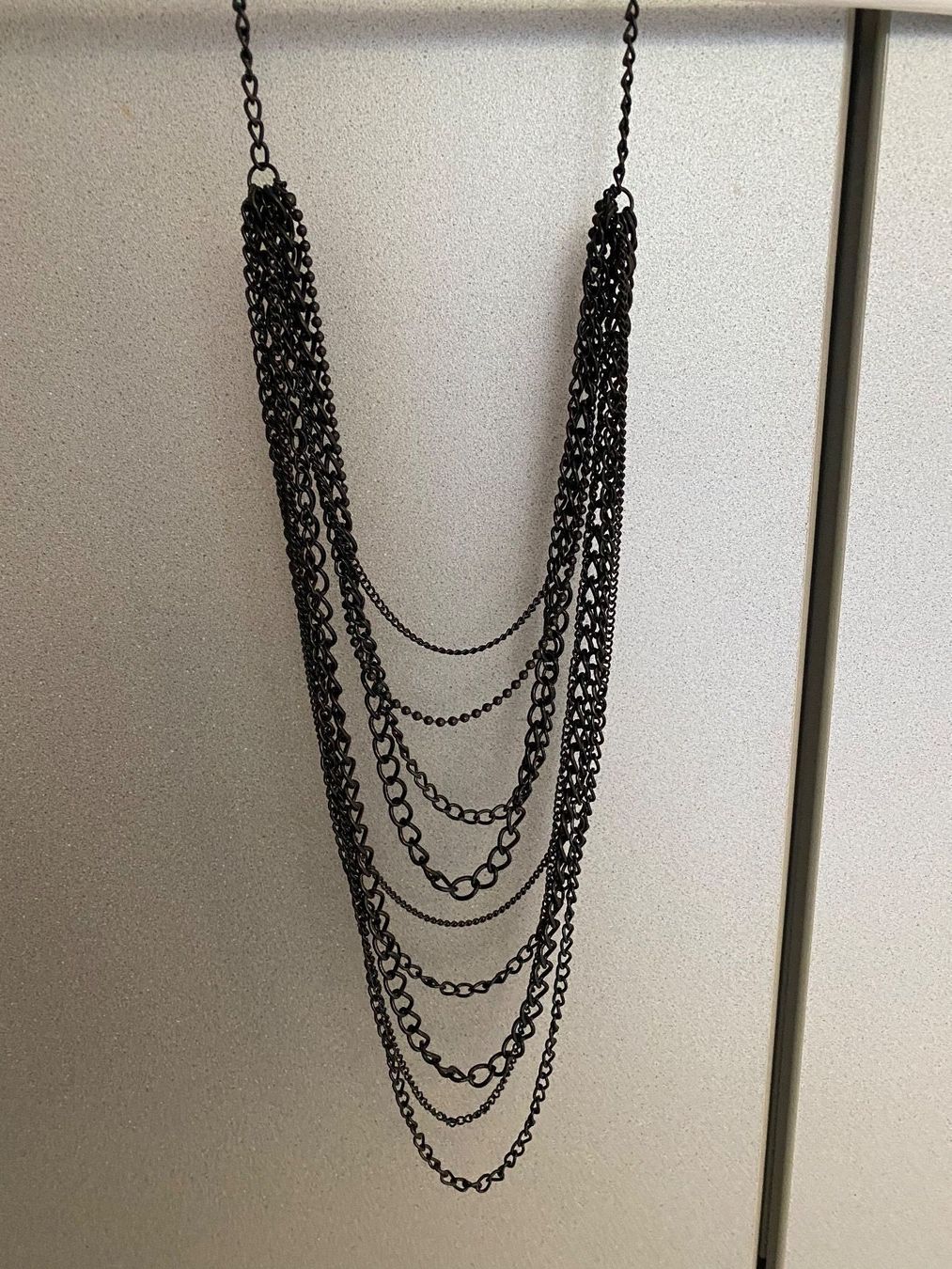 Catenine: Kette schwarz Modeschmuck – Nuovo (secondo la descrizione) da Zürich venduto da Maria2021