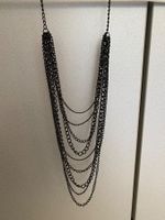 Kette schwarz Modeschmuck