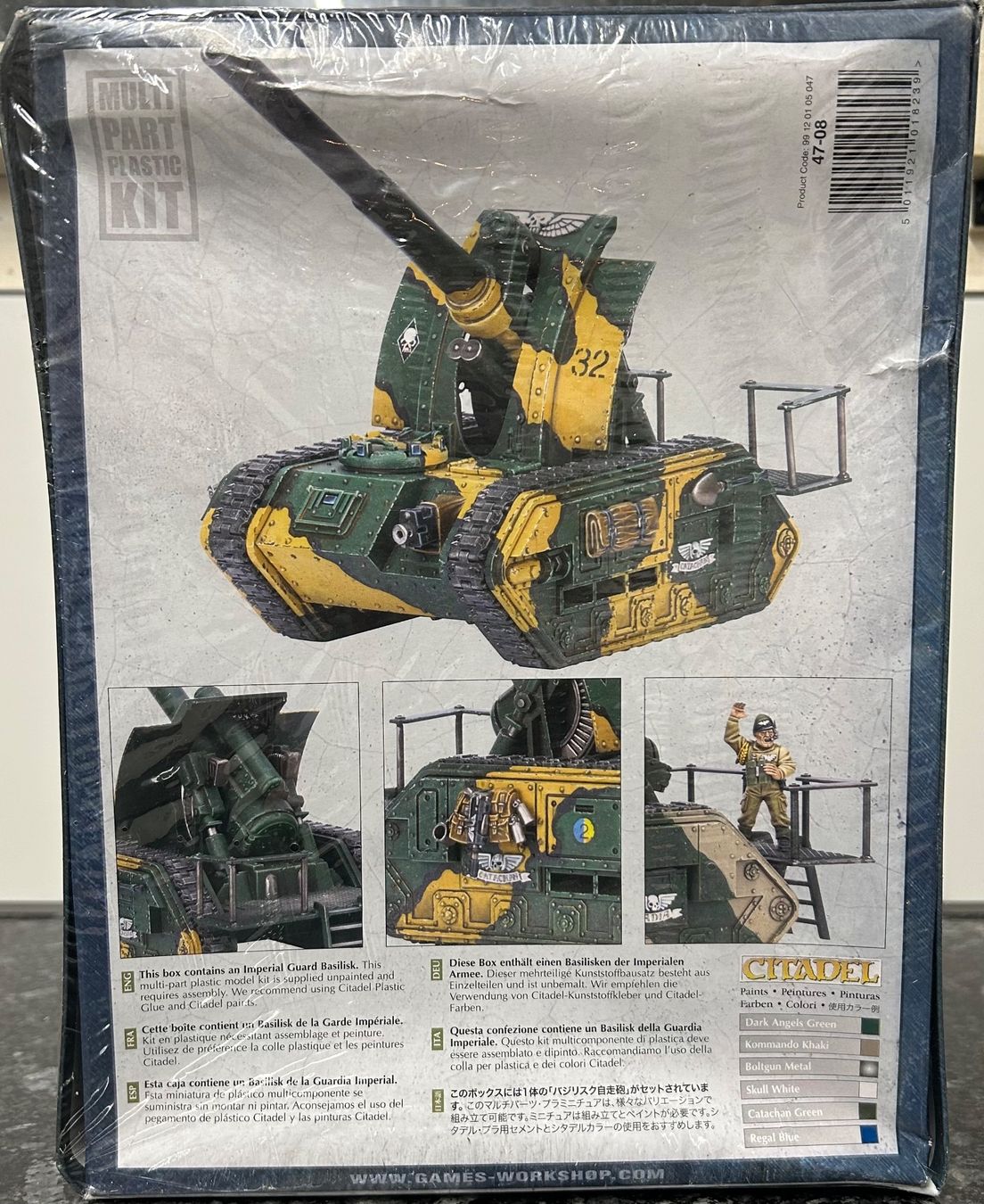Modellbausätze & Standmodelle: Warhammer 40K Imperial Guard Basilisk – OVP – Neu und originalverpackt aus Kirchberg BE von boxboss 1