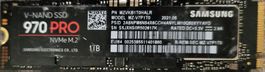 Samsung SSD 970 Pro 1TB NVMe M.2 akzeptabler Zustand