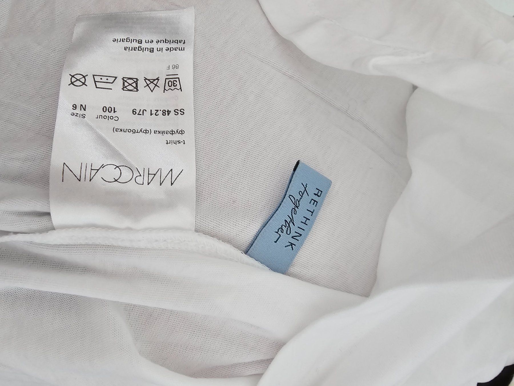 Marc Cain T-shirt: Marc Cain T-Shirt Nr. 6 – Nuovo (secondo la descrizione) da Berg TG venduto da lisboa.sky 3