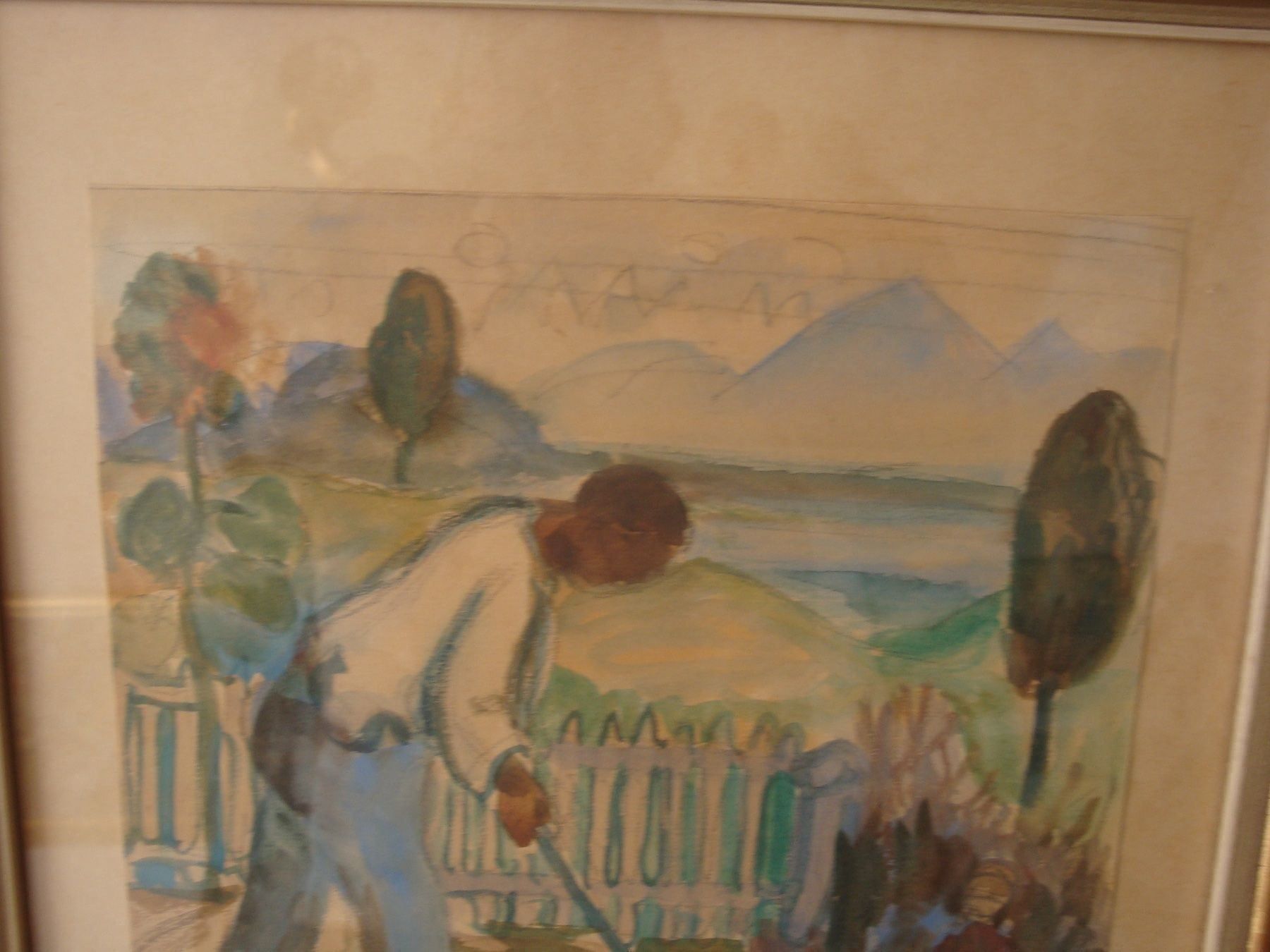 Foto & Immagini: Aquarell, u.Glas gerahmt,  Robert Schär – Usato da häusernmoos venduto da buc_8ftk 1
