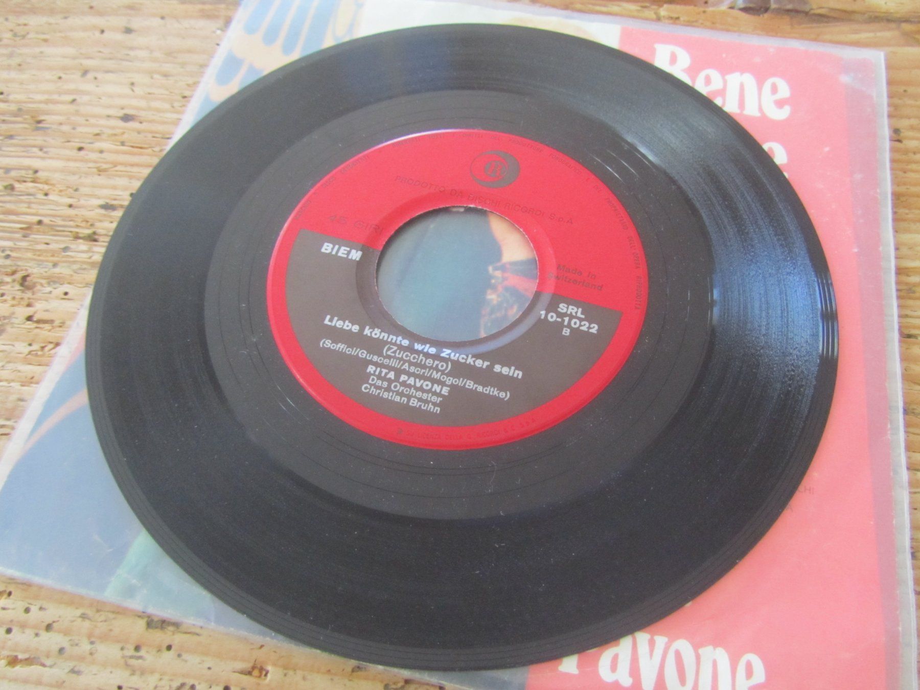 Dischi in vinile: Rita Pavone - Bene Bene - Single – Usato da Seengen venduto da mikelele 2