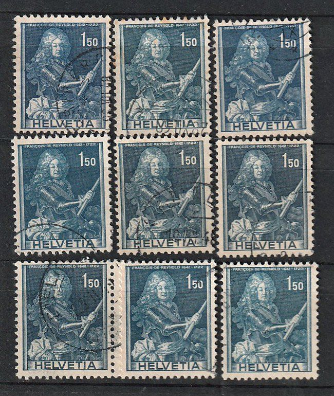 Alle Briefmarken: 1941 Historische Bilder ZNr. 250 – Gebraucht aus Arlesheim von gaugi43