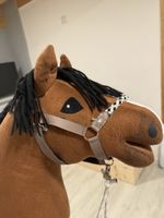 Cheval bâton artisanal pour enfant comme neuf