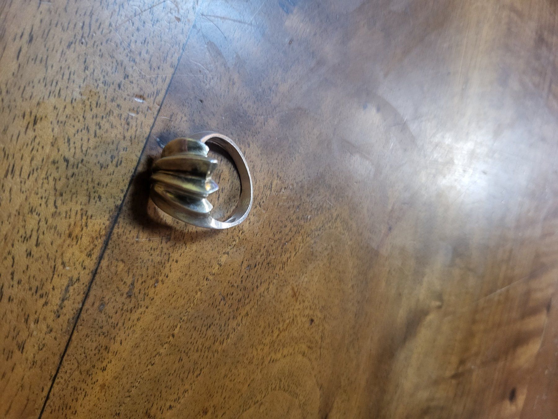 Ringe: Silberring Totenkopf mit roten Steinen – Gebraucht aus Bonau von Jaco82 4