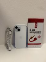 IPhone 15 128GB Blau inkl. Garantie + Starterpaket