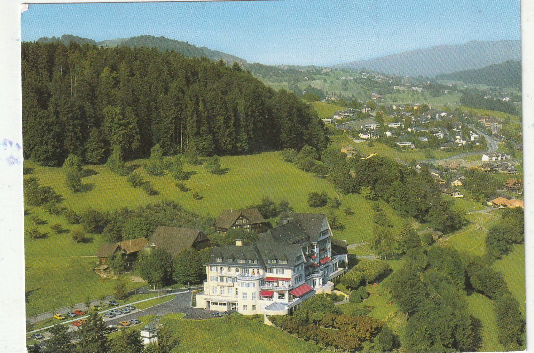 Ansichtskarten: Kurhaus Sonnenmatt Luzern – Gebraucht aus Lumbrein von made02