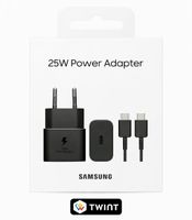 Original Samsung 25W USB-C PD Schnellladegerät + USB-C Kabel