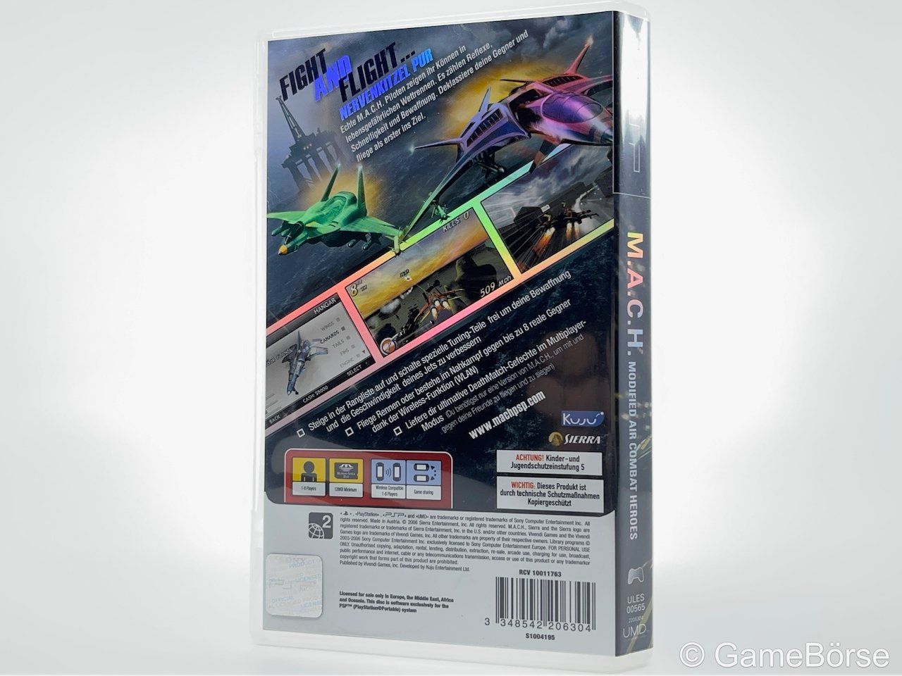 Sony Giochi: PSP MACH Modified Air Combat Heroes – Usato da Stettfurt venduto da GameBoerse 1