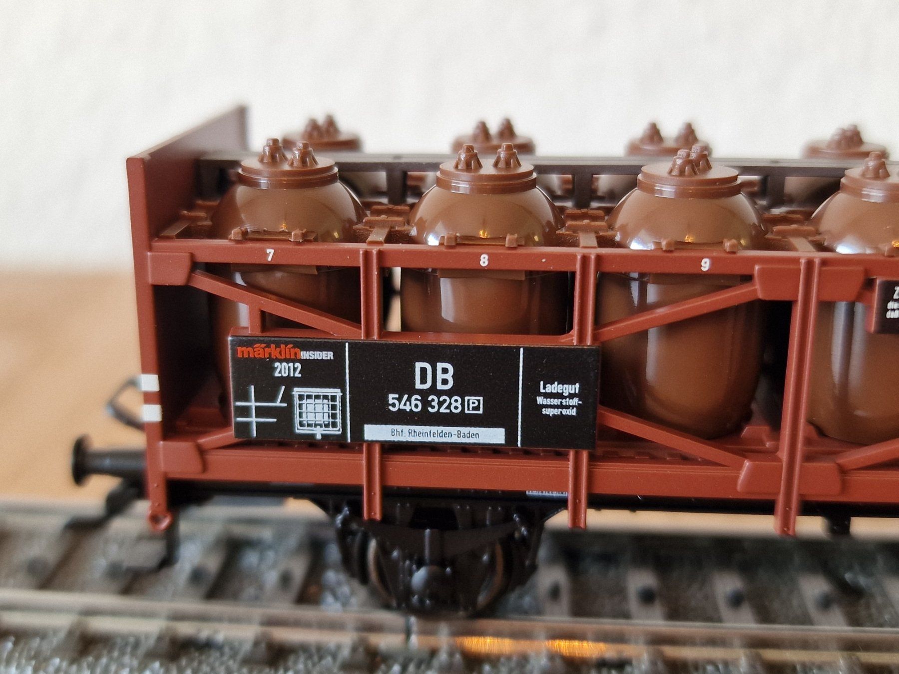 Märklin Modellini di ferrovie: DB Wasserstofftransportwagen H0 – Usato da Matten b. Interlaken venduto da lor_hr9w 3
