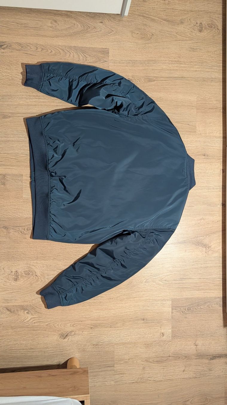 C&A Jacken: Bomber homme bleu métallic – Neu (gemäss Beschreibung) aus Vouvry von leb_xjd6 1
